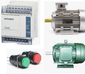 Bài 6: START 2 MOTOR CHẠY - STOP M1 DỪNG, 30S SAU M2 DỪNG (PLC MITSUBISHI)