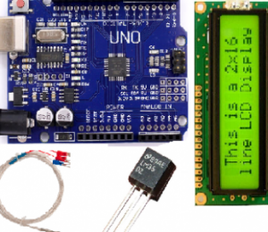 Bài 11: Đọc nhiệt độ PT 100 hiển thị lên LCD 16x2